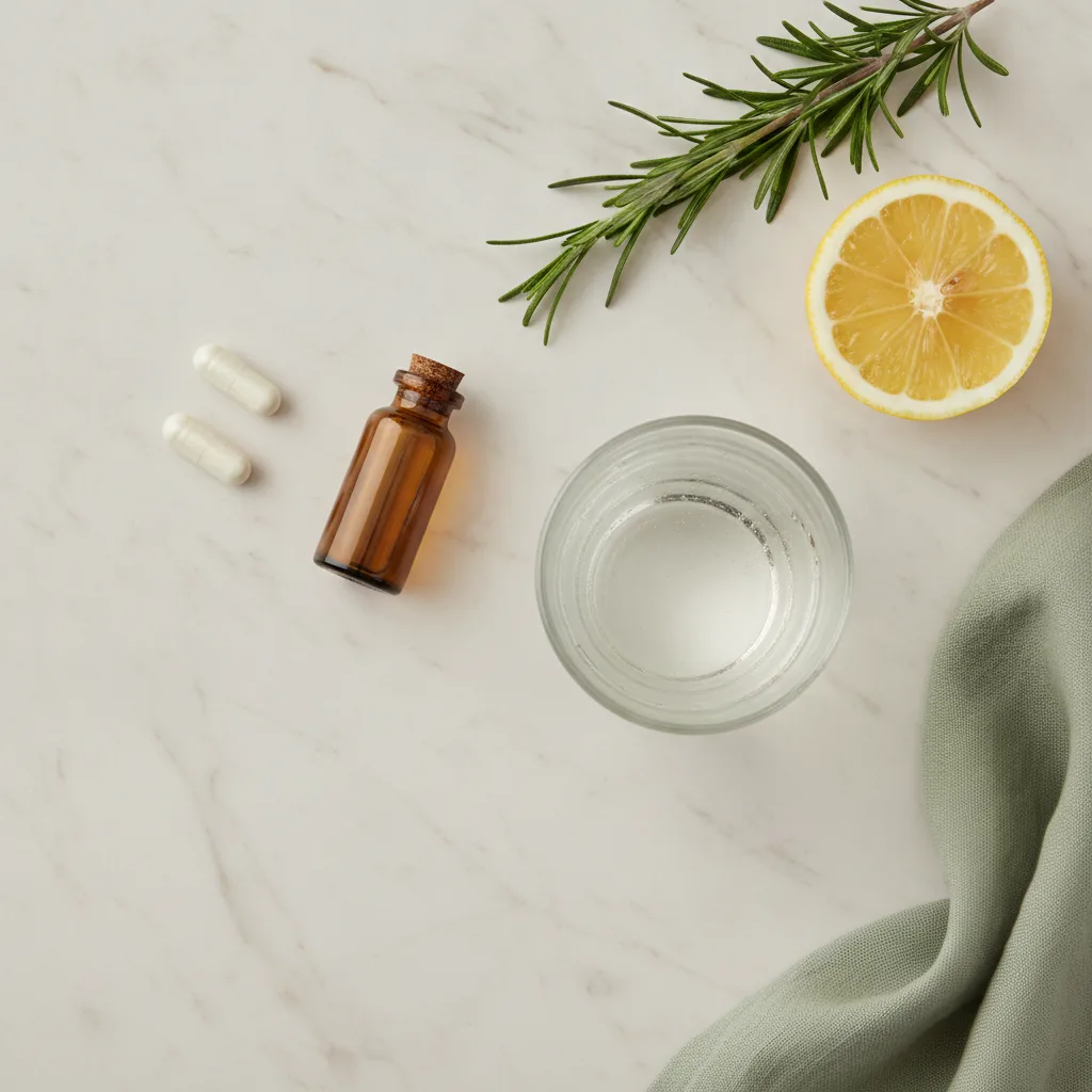 NovaMyne ritual flatlay